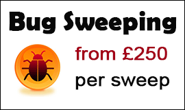 Bug Sweeping Cost in Salisbury